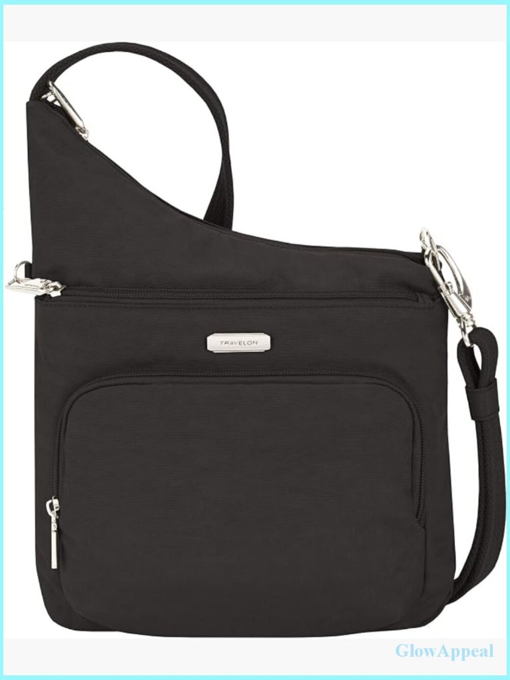 Anti-Theft North/South Crossbody Bag with RFID Blocking